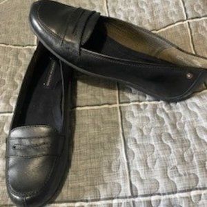 Ladies TH Black Flats